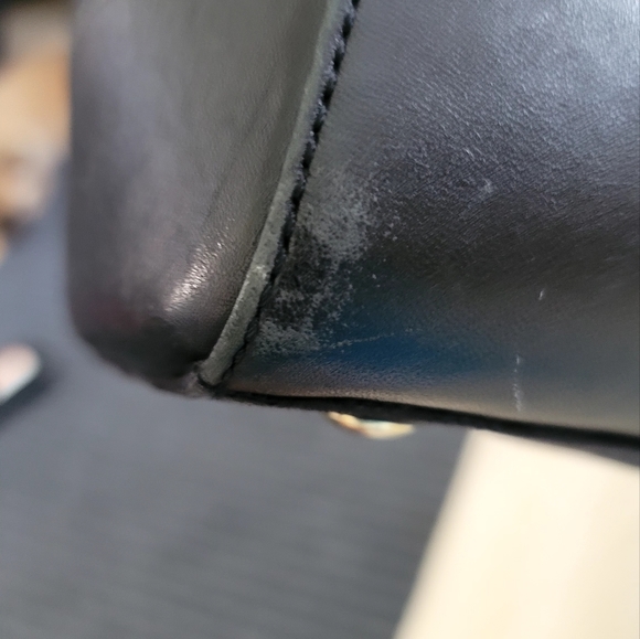 COACH Monogram Canvas Signature Logo Shoulder/ Handbag - Picture 14 of 16